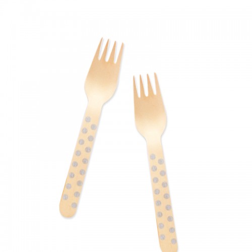 Fork - Polka Silver